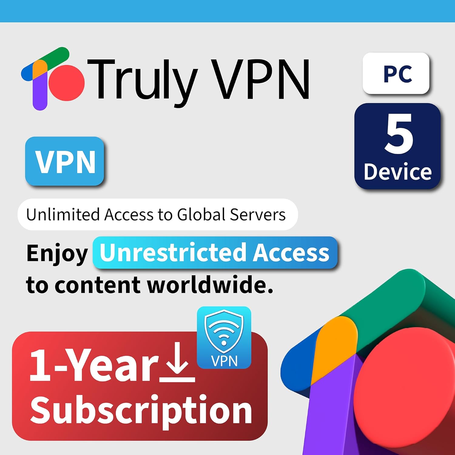 TrulyOffice Truly VPN for Window | 1-Year Subscription